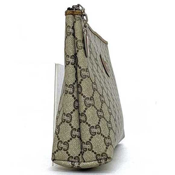Gucci Tan PVC Leather Clutch Bag - Picture 1 of 9